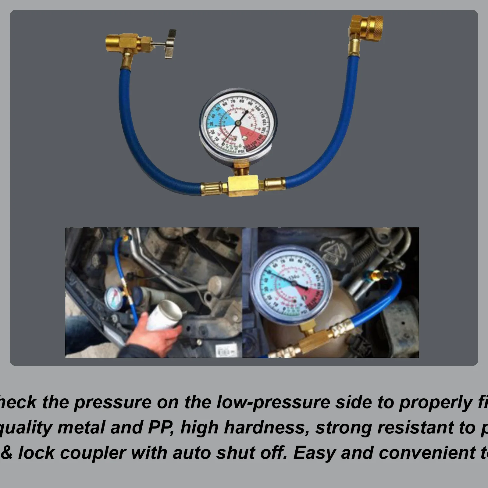 R134A Car Air Conditioning Refrigerant Charging Hose Kit Or M14 Bottle Opening Adapter Car Accessories Dropshipping
