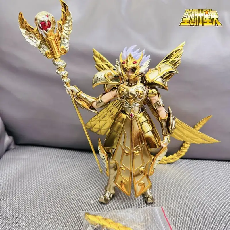 

In Stock Star Model Saint Seiya NEXT DIMENSION EX 13th Gold Saint JM Ophiuchus Odysseus Action Figure Metal Armor Model Gifts