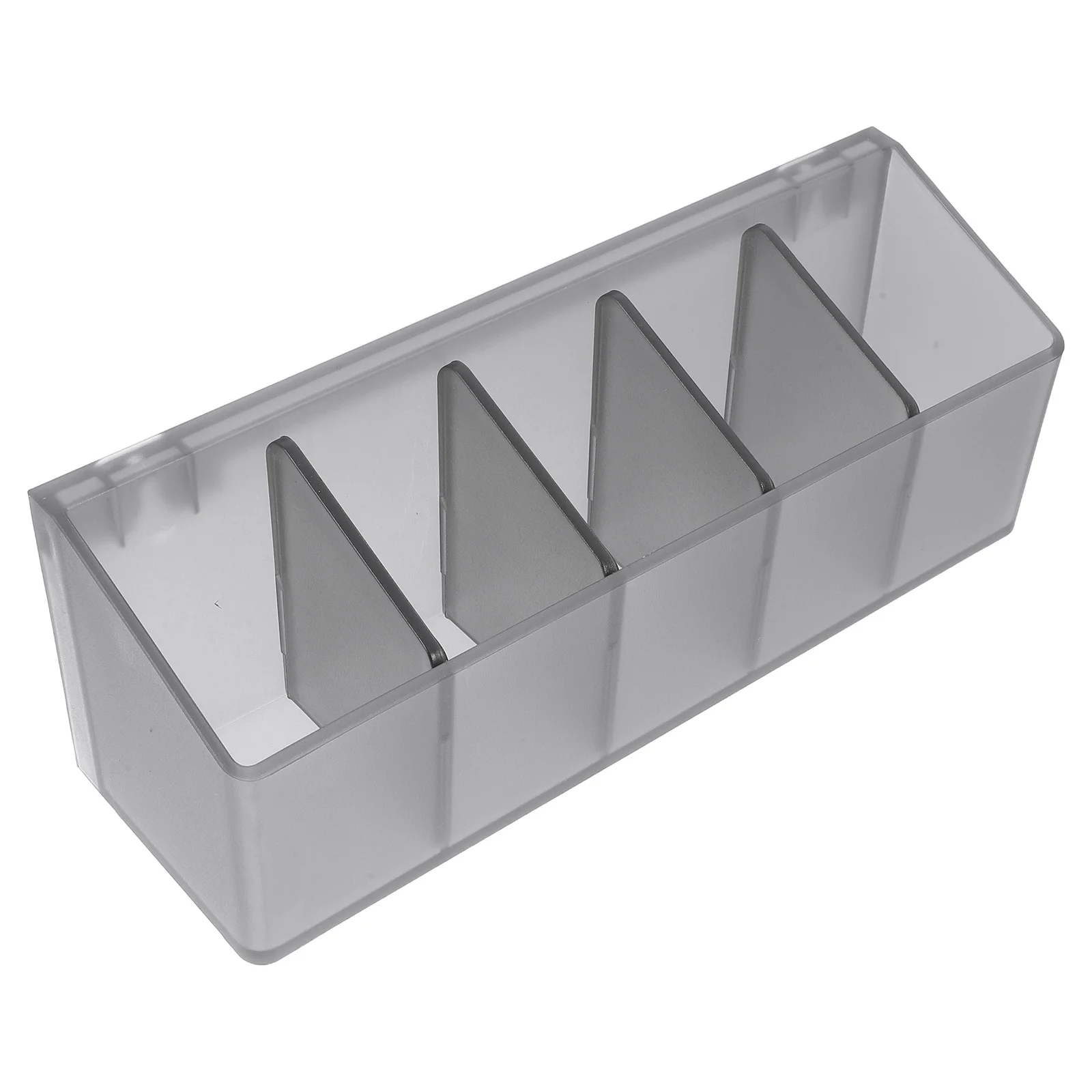 

Detachable Acrylic Makeup Organizer 5 Compartments Divider Clear Storage Box for Bathroom Vanity Drawer Counter Storage