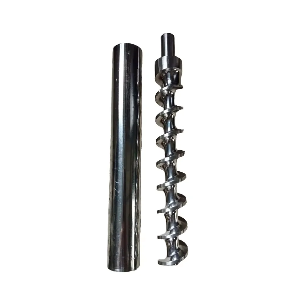 

OEM Custom High Quality Stainless Steel Feeding Screw with Barrel CNC Machined Parts