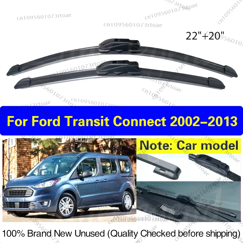 

Для Ford Transit Connect 2002-2013 автомобильные щетки стеклоочистителя лобовое стекло передние щетки окна автомобильные аксессуары 2011 2012 22 "20"