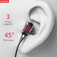 Choice Lenovo HE05 Pro Bluetooth v5.0 Neckband Earphone Sports Noise Canceling Headphones For Running Waterproof Earbuds