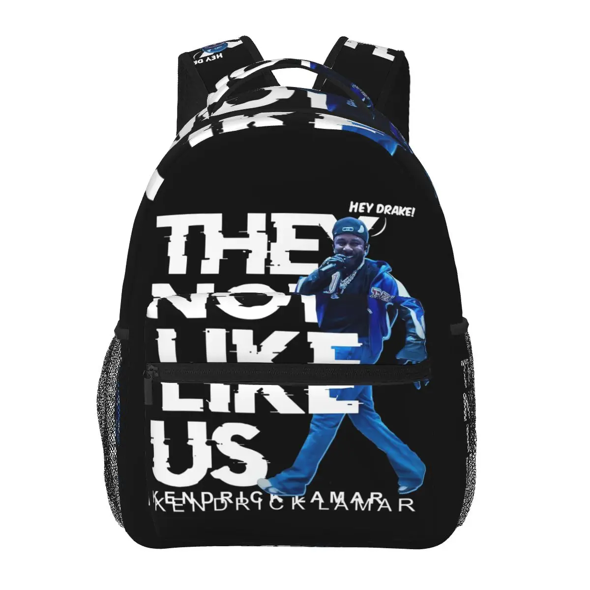 Rapper Kendrick Lamar They Not Like Us Student Backpack School Bag Hiking Daypack for Men Women Fashion Bookbag Shoulder Bags