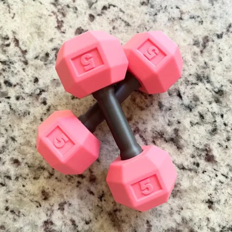 Miniature Baby Dumbbell Kids Toddler No Burrs Round Square Head Children Fitness Dumbbell Kindergarten Exercise Training Props