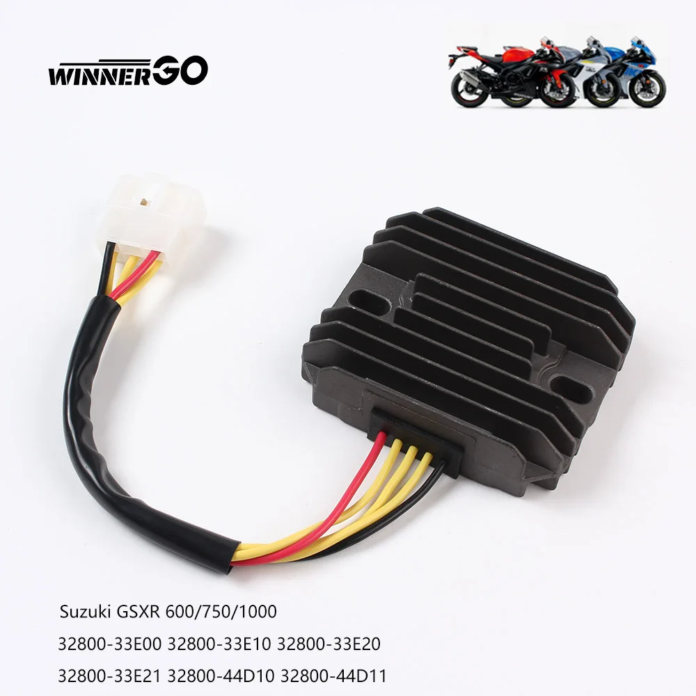 Spannungsregler-Gleichrichter für Suzuki GSXR 600 750 1000 32800-33E00 32800-33E10 32800-33E20 32800-33E21 32800-44D10 32800-44D11 – Detail 5