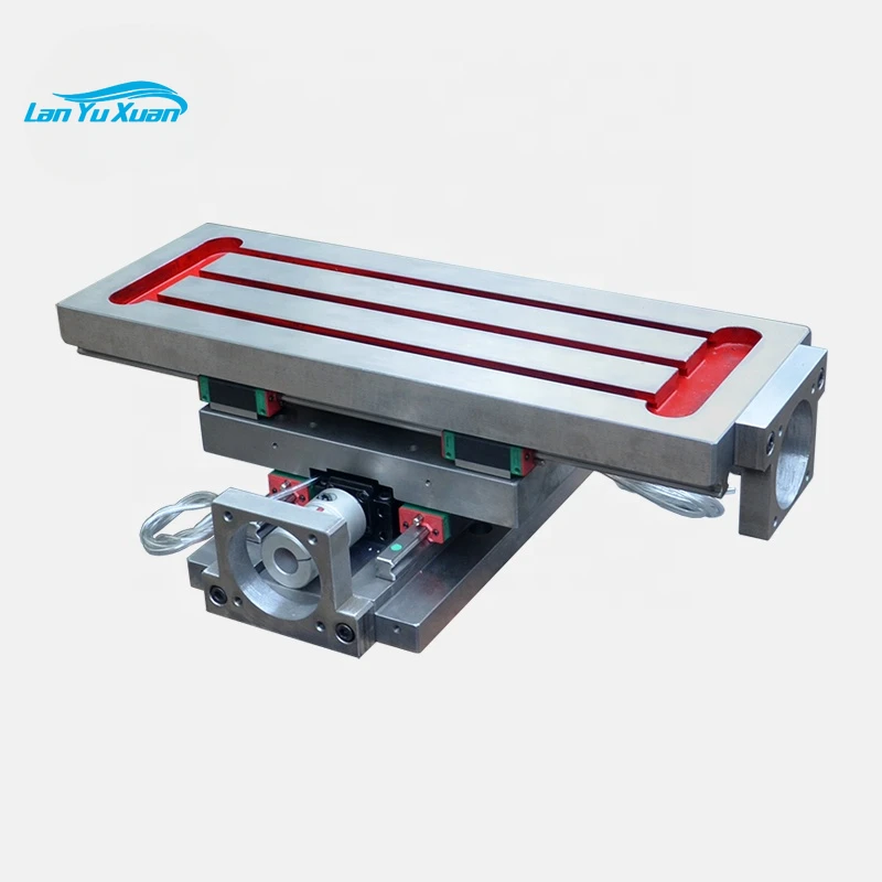 

Cast iron precision two axis xy cross slide table with stepper servo motor for cnc machine