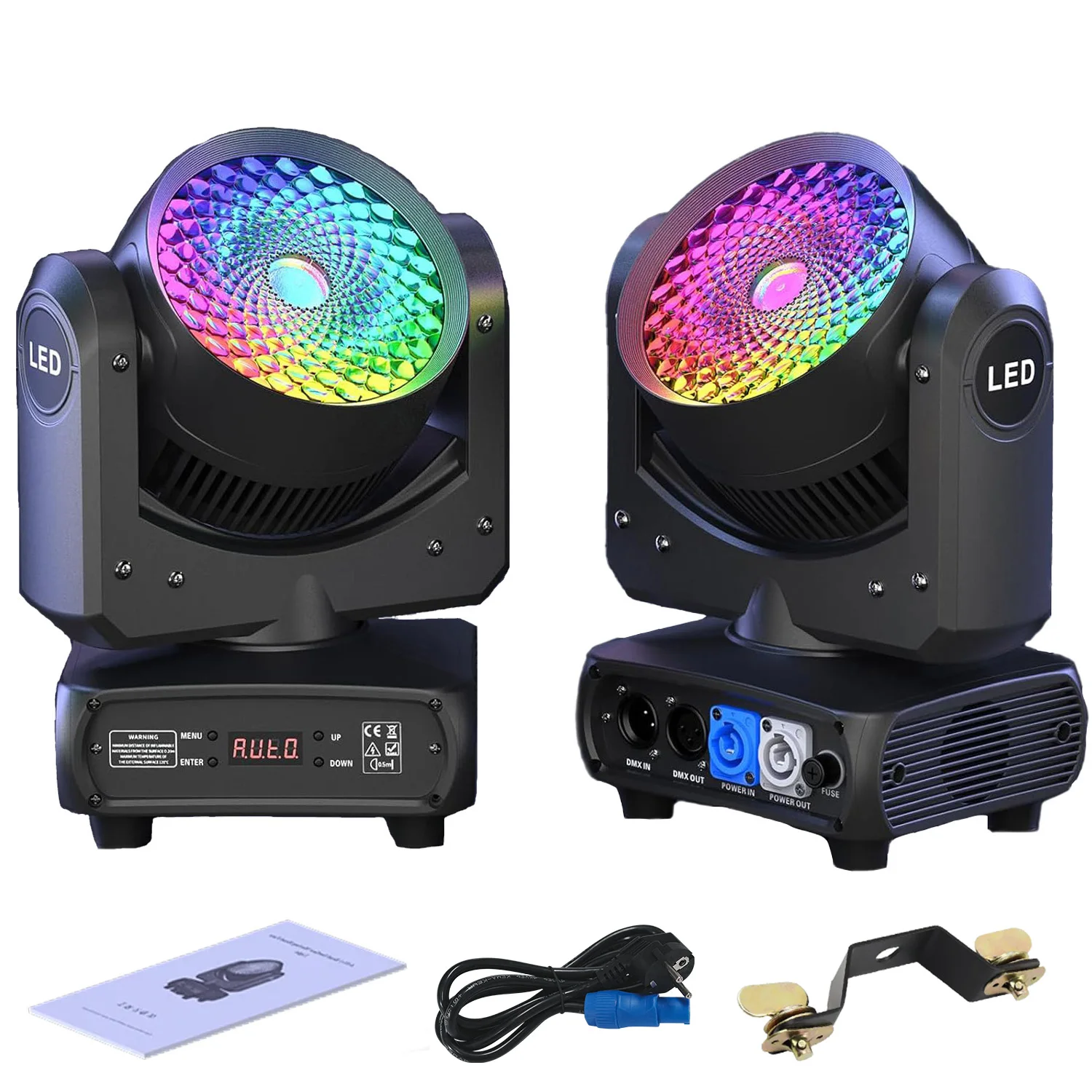 

120W 16 colors moving head light RGBW high brightness stage light 4 in 1 DMX512 dye strobe light, suitable for live perfo.disco