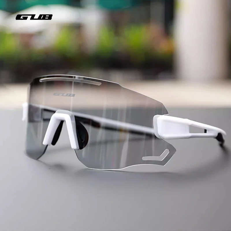 GUB 6300 Cycling Sunglasses Photochromic Glasses Men Women Mountain Road Bike  Sports Eyewear Goggles Bicycle Riding Equipment