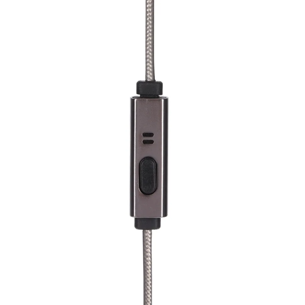 for A2DC Interface Headphone Audio Cable with Microphone Ear-hook Design Music Control Upgrade Earphone Cable for ATH CKS1100