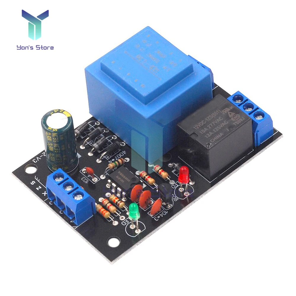 Water Level Sensor Switch Controller Water Tank Tower Pool Automatic Pumping Water Drainage AC 220V Power Supply