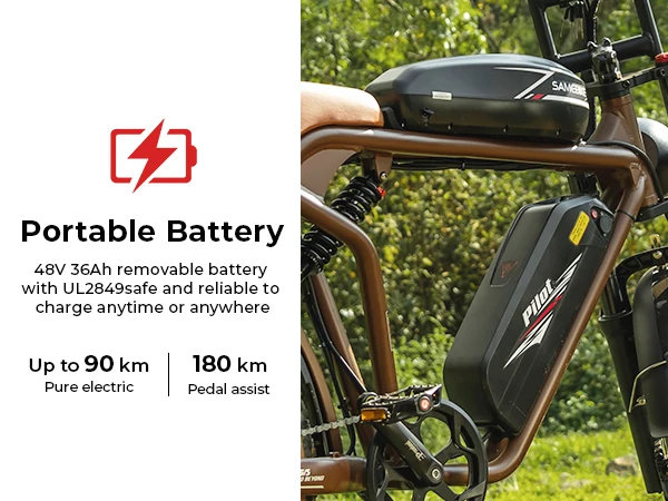 SAMEBIKE M20-III Electric Bike Image 5