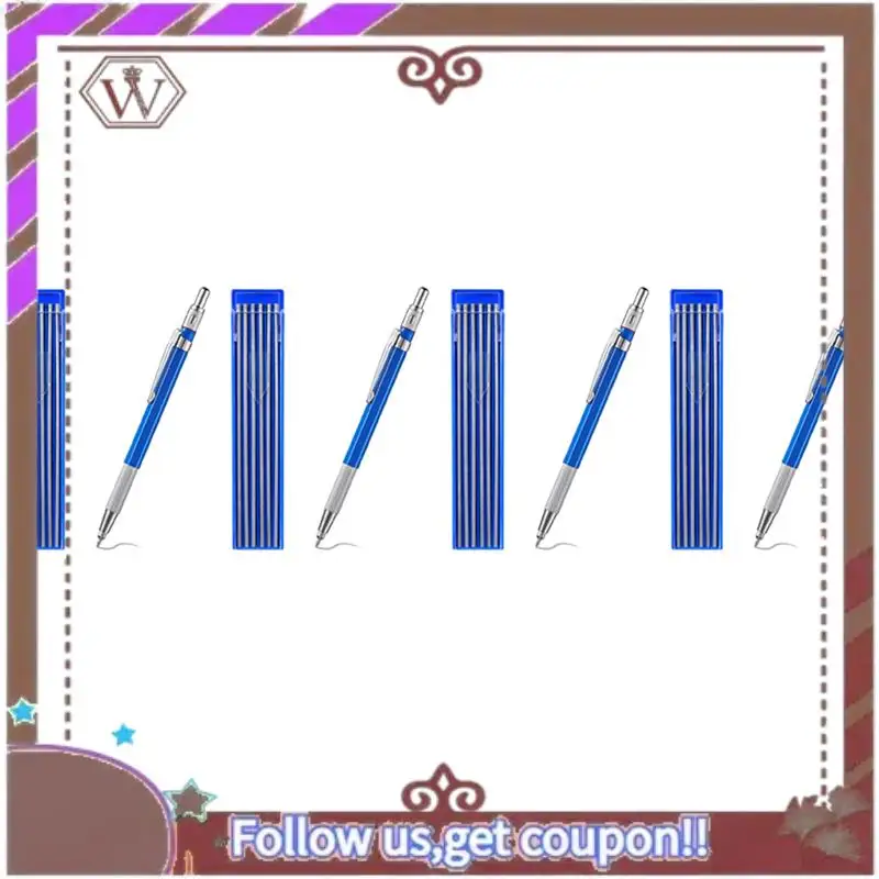 

ABBG-4X Механические карандаши Металлический маркер со встроенной точилкой для трубомонтажника Сварщик Изготовление стальных конструкций