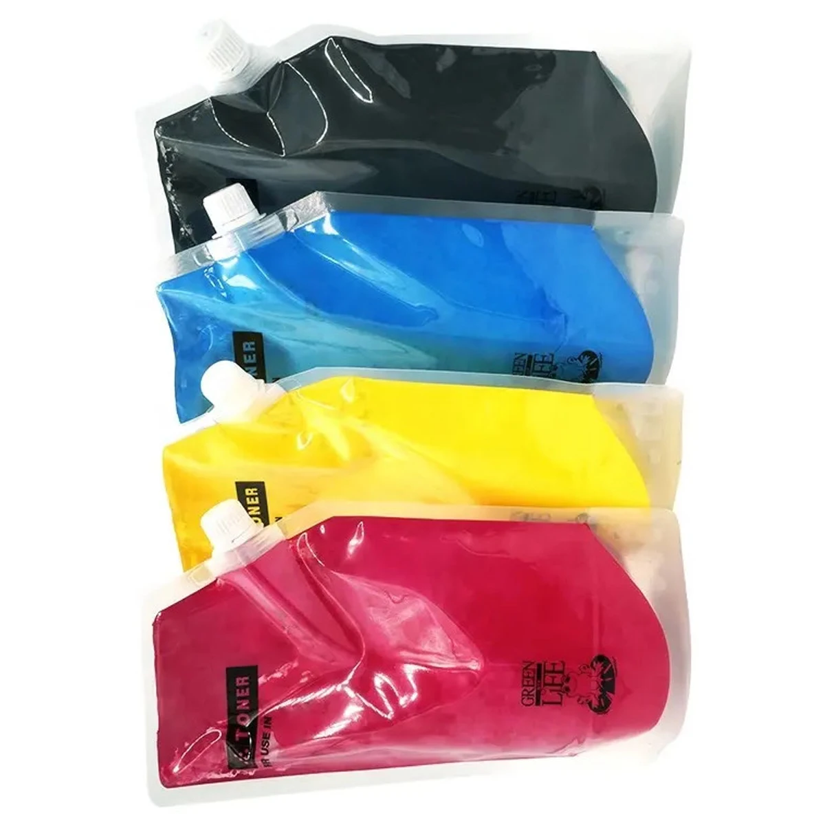 1 كجم مسحوق تلوين البشرة مجموعات إعادة تعبئة الغبار لشارب MX C 55 MX 55 MX-C607F MX-C557F T TB TC TM TY TK TBK B BK K C M Y