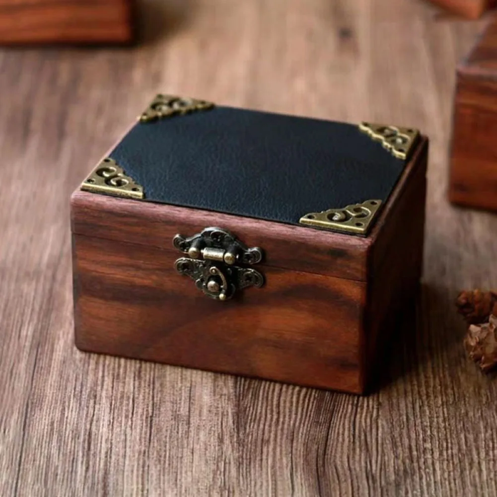 Lock Catch Latch Hasp Mini Suitcase Toolbox Vintage Wooden Box Antique For Wooden Jewelry Boxes Lock Zinc Alloy