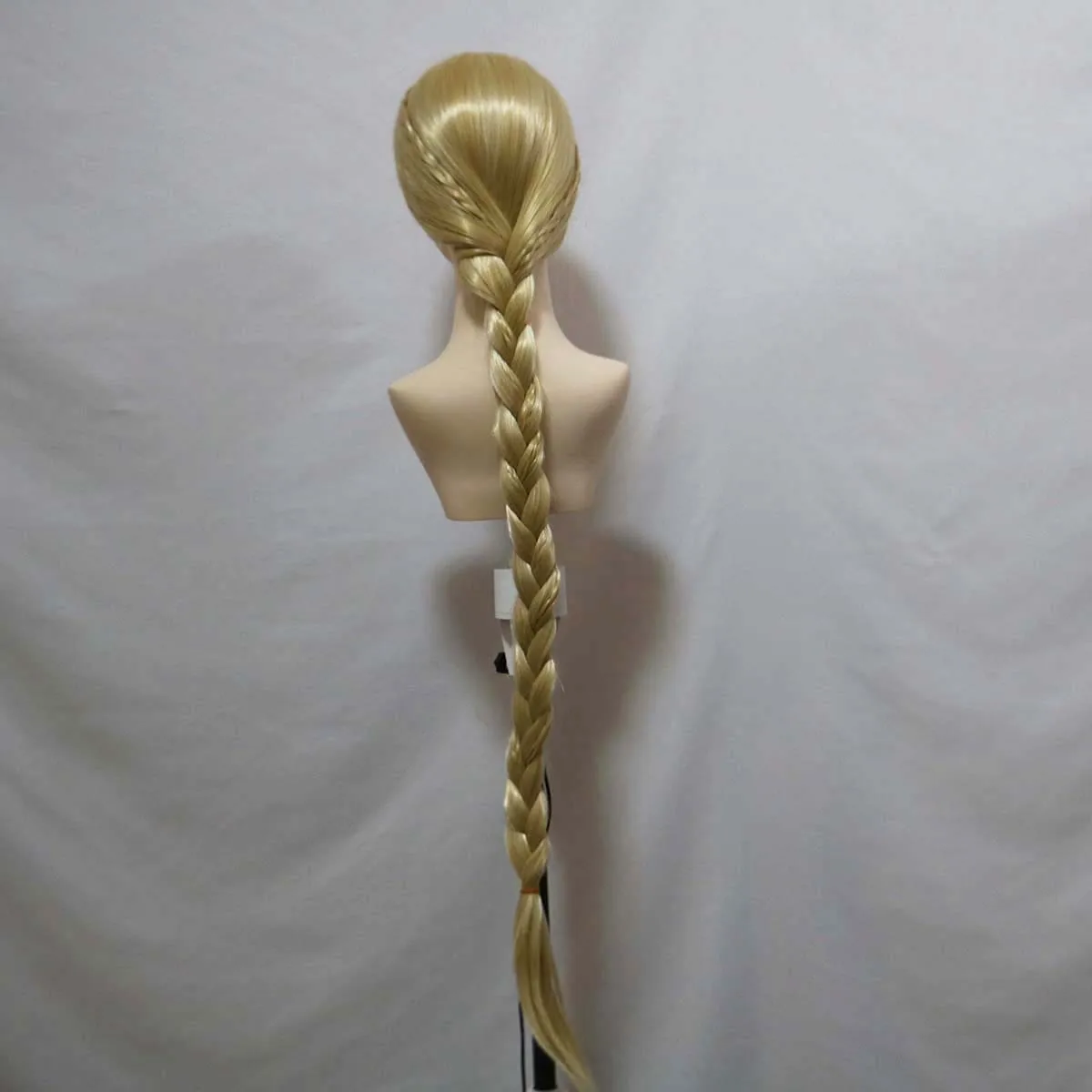 Perruque tressée longue blonde pour femmes, princesse féerique, Cosplay, raiponce emmêlée