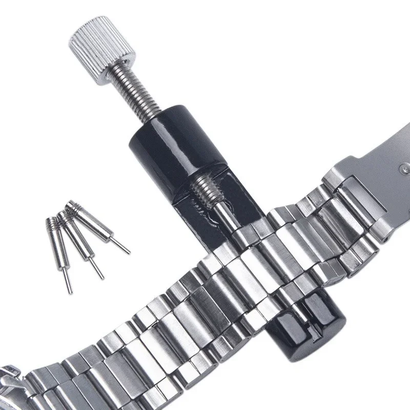 Metal Watch Repair Tool Adjusting Watch Strap Tool with Watch Pin Band Bracelet Link Pin Tool Remover Easy To Remover Adjust