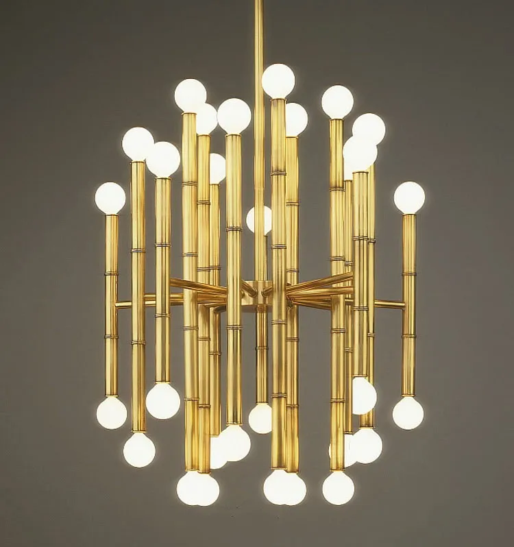 2025 Hanging Lights For Dining Room Post Modern Design Lamp Pendant Lighting Iron Tube Led Pendant Lights