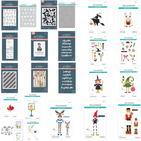 क्राफ्ट क्लीयरेंस डांसिन गनोम विच घोस्ट कटिंग डाइस स्टेंसिल हॉट फ़ॉइल प्रेस प्लेट DIY स्क्रैपबुकिंग डेकोरेटिंग कार्ड क्राफ्ट के लिए 10 best sales गर्म पन्नी प्लेटें - №7