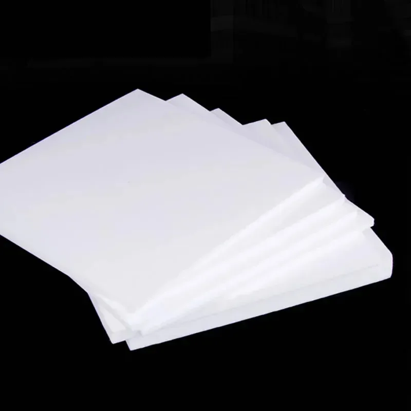 

White PTFE Board 0.2-30mm Thick Polytef Sheet Plate for Anti-Corrosion CNC Machining