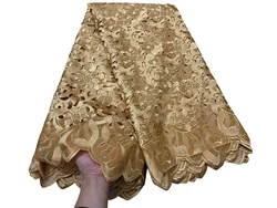 New African Hand Hole Cutting Lace Fabric 2025 High Quality Lace Original Nigerian Swiss Voile Lace In Switzerland For Dresses
