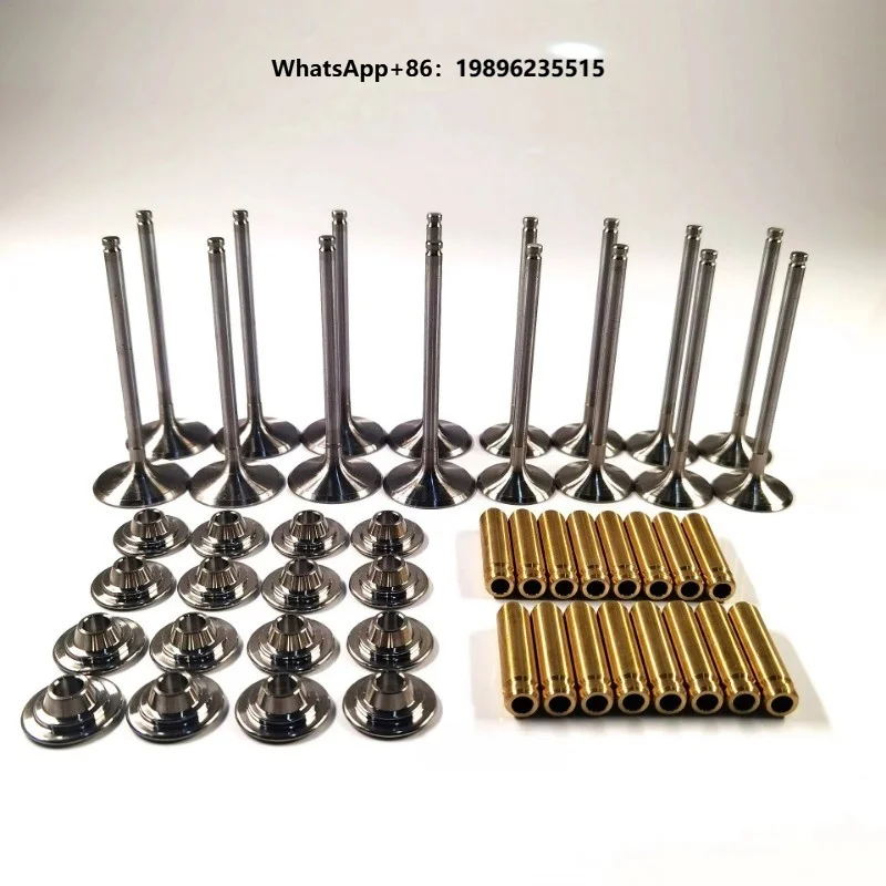 Intake Exhaust Engine Valve Bronze Guide Titanium Retainer