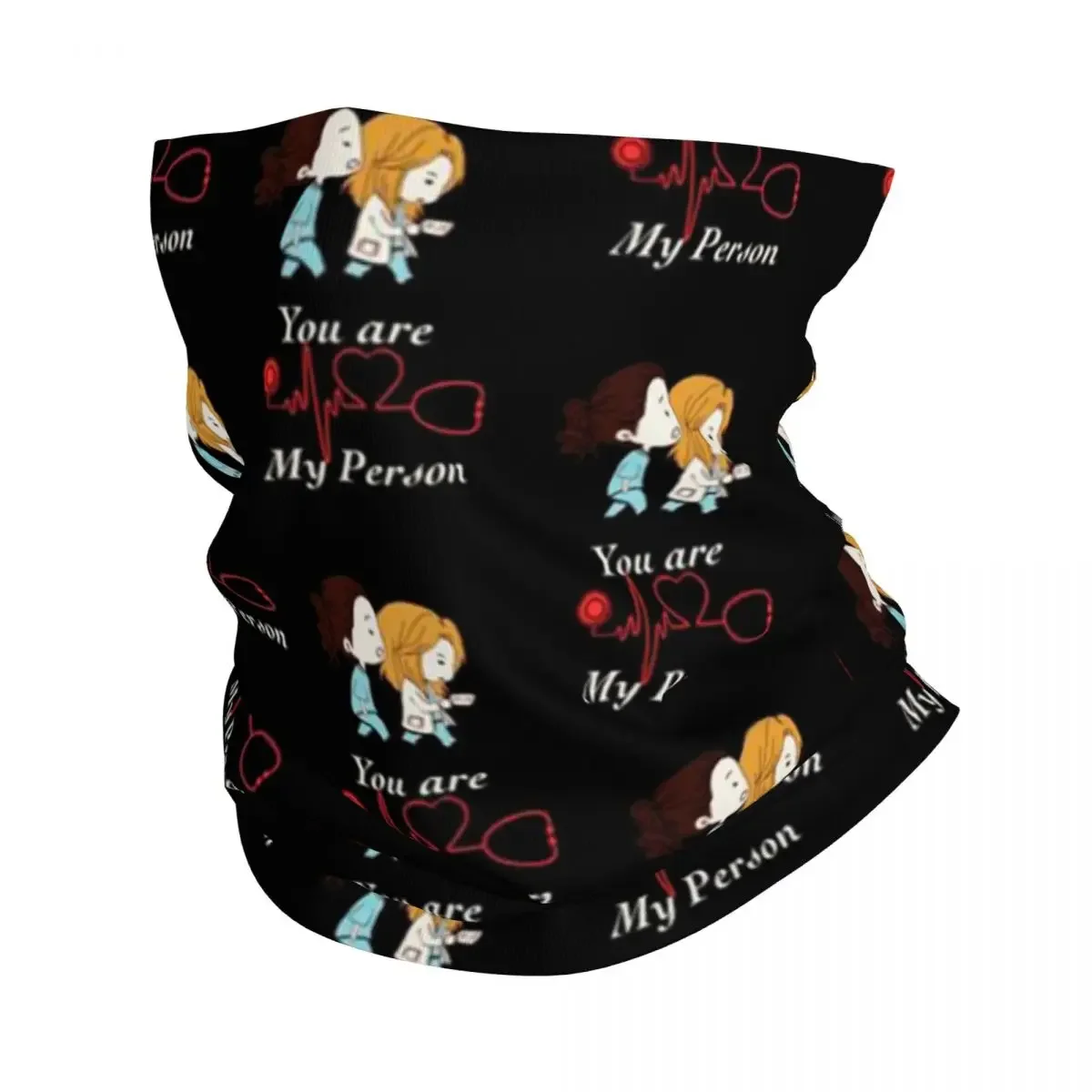 Grey's Anatomy Tv Show Bandana Neck Cover Printed Balaclavas Magic Scarf Warm Headband Running Unisex Adult Breathable