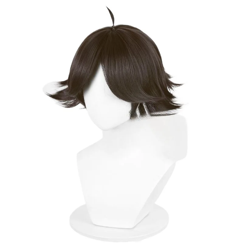 Cosplay Wig For Volleyball Boy Rintaro Kageyama With Spiky Hair Standing Up Scalp Top