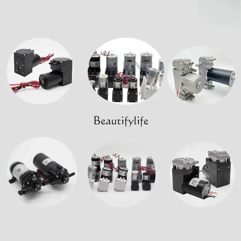 

2 Custom Small High Pressure Air Pump for Medical Equipment Coffee Machine Printer Micro Diaphragm Air Pump