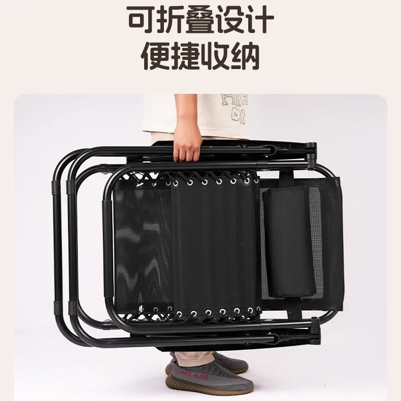 outdoor camping beach office lunch break chair zero gravity folding lounge chair balcony for the elderly wholesale