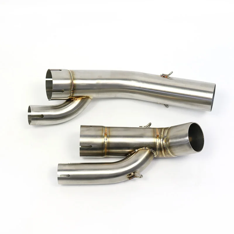 

For BMW S1000RR 2017 2018 51mm Motorcycle Exhaust Muffler Middle Pipe Link Pipe Escape Connection Pipe stainless steel