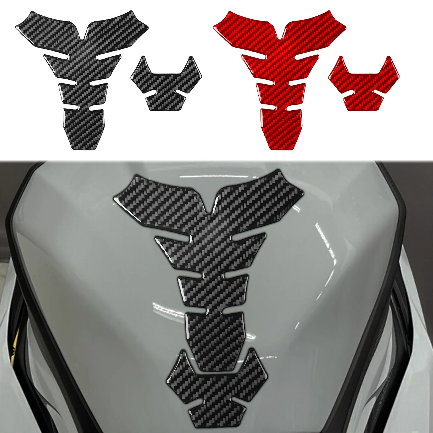 For BMW S1000 RR 2015-2019 Car Accessories Real Carbon Fiber Oil Fuel Tank Cap Cover Trim