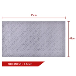 450x750mm DIY Universal Motorcycle Electric Bike Engine Seal Gasket Paper Pad Prevent Oil Leakage