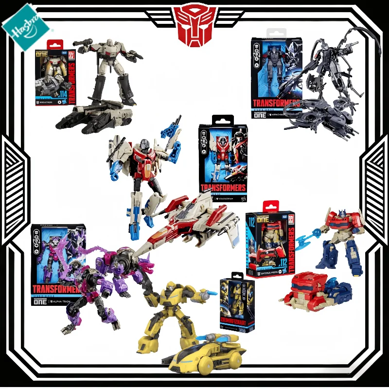 

In Stock Hasbro Origin Prime Megatron Sentinel Alpha Trion Big Bee Elita Action Figure Collectible Model ToysTransformable Robot