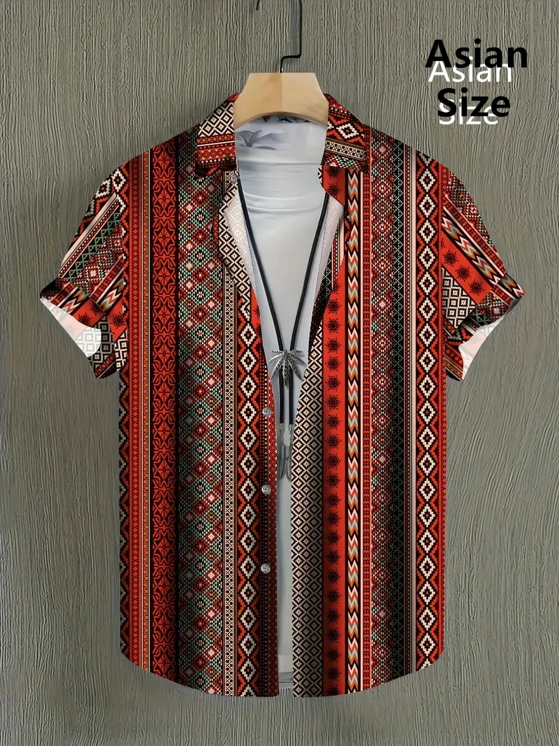 Summer Men's Social Casual Haw - Romper Floral Print 评论和价格