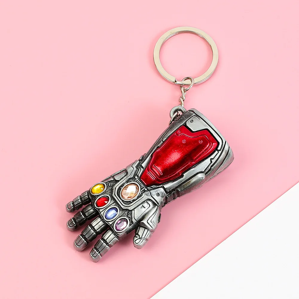Iron Man Infinity Glove Schlüsselanhänger - Kreativer, cooler Avengers Infinity Stones Anhänger, einzigartiges Fan-Accessoire, Geschenk – Detail 3