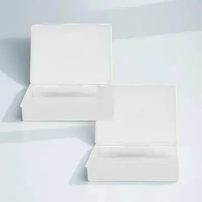 

2Pcs Card Storage Box with Transparent Design Portable Playing Card Case for Quick Access to Cards Ideal for Travel Home Or