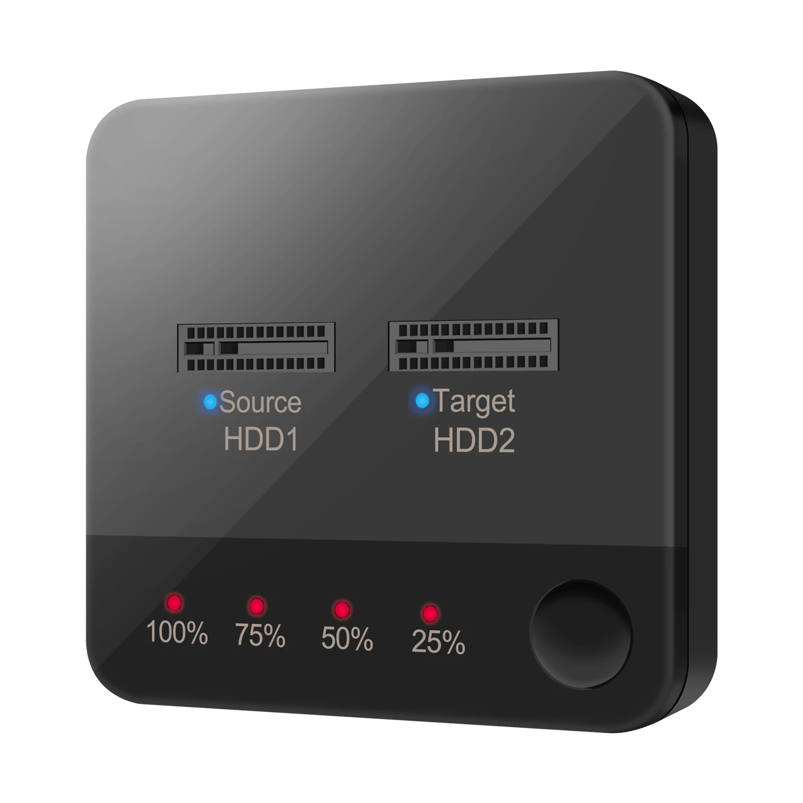 3 1 M 2 to For SATA Docking Station with Dual Drawer Design for Offline Cloning and Simultaneous SSD Data Transfer