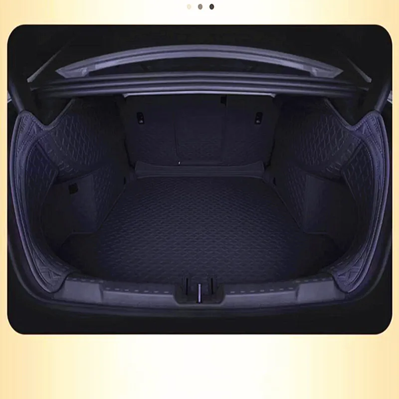 Custom full set car trunk mats for Land Rover Range Rover L405 2022-2013 High quality waterproof boot carpets cargo liner cover