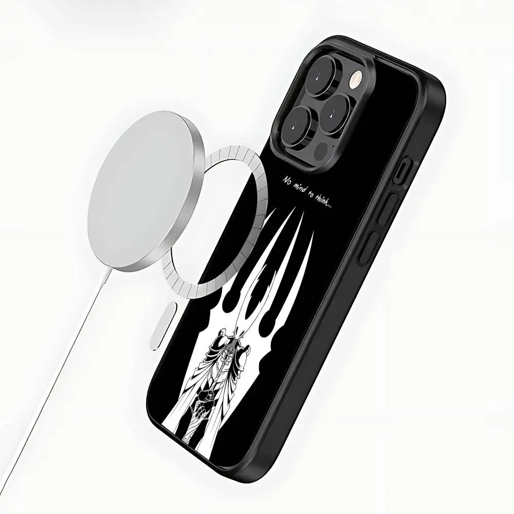 Hot H-Hollow K-Knight Game Phone Case For iPhone 17,16,15,14,13,12,11,Pro,Max,Plus,Mini,SE4,E Magnetic Magsafe Wireless Charging