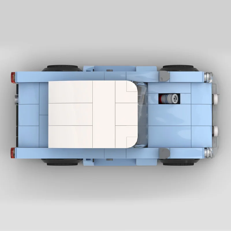 287 PCS Speed Hypercar 1959 Anglia Custom MOC Customize Modular Building Block Popular Technology Model DIY Christmas Toy Gift