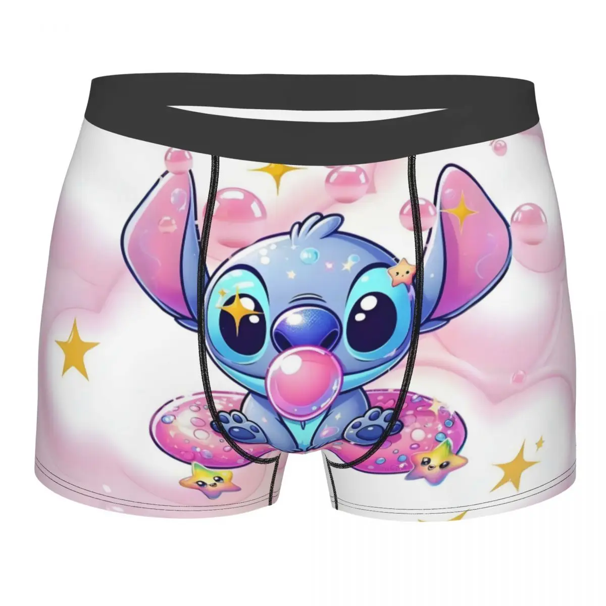 

Custom Anime Lilo And Stitch Boxers Shorts Men's Cute Cartoon Briefs Underwear Fashion Underpants