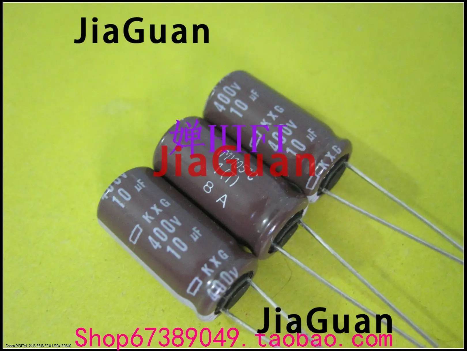 20pcs NEW NIPPON KXG 400V10UF 10x20MM NCC 10uf/400v electrolytic Capacitor 10UF 400V CHEMI-CON kxg 400v10uf