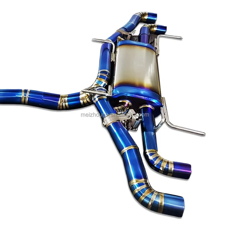 Cat Back Exhaust for Nissan GTR GT-R R35 3.8tt 2008-2021 Titanium Alloy Valvetronic Performance Exhaust Pipe Y Pipe Professional