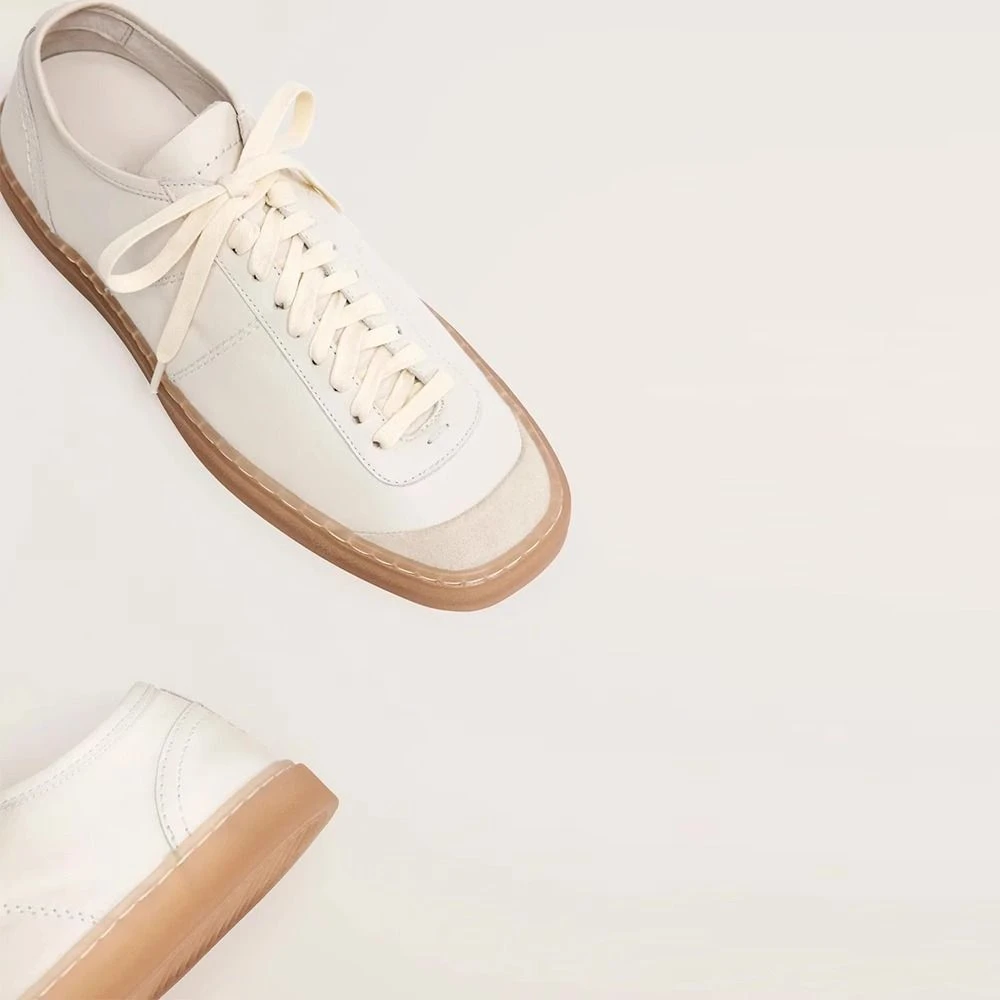 

Casual College Style Men's Shoes Commuter Flats Trendy Flat Bottom Oxford Shoes Leather Upgraded Fiber Spring Autumn