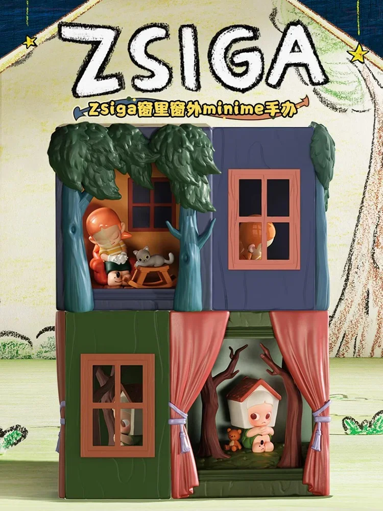 New Genuine Action Figure Zsiga Within and Beyond The Window Minime Model Toys Collectible Cartoon Ornaments Gift