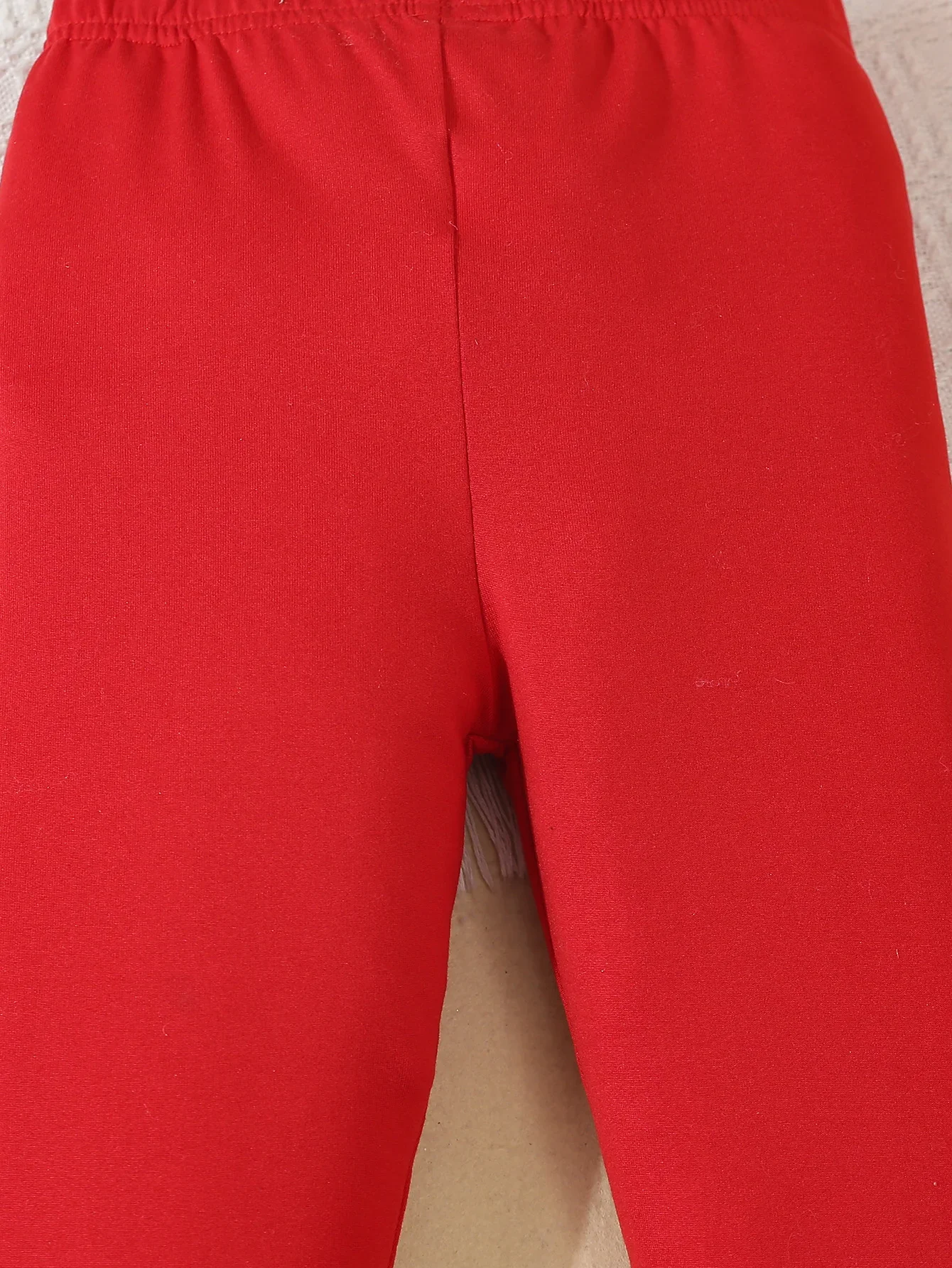 Autumn Toddler Kids Girls  Clothes  Solid Leggings  Layered Ruffle Hem Pants Kids Girls Trousers