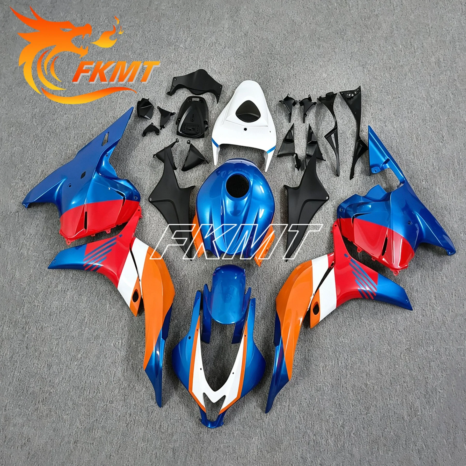 Matte Motorcycle Fairing Kits for CBR 600 RR CBR600 F5 2007 2008 Full Body Fairings FOR CBR600RR 600RR 07 08 Bodyframe Plastic S