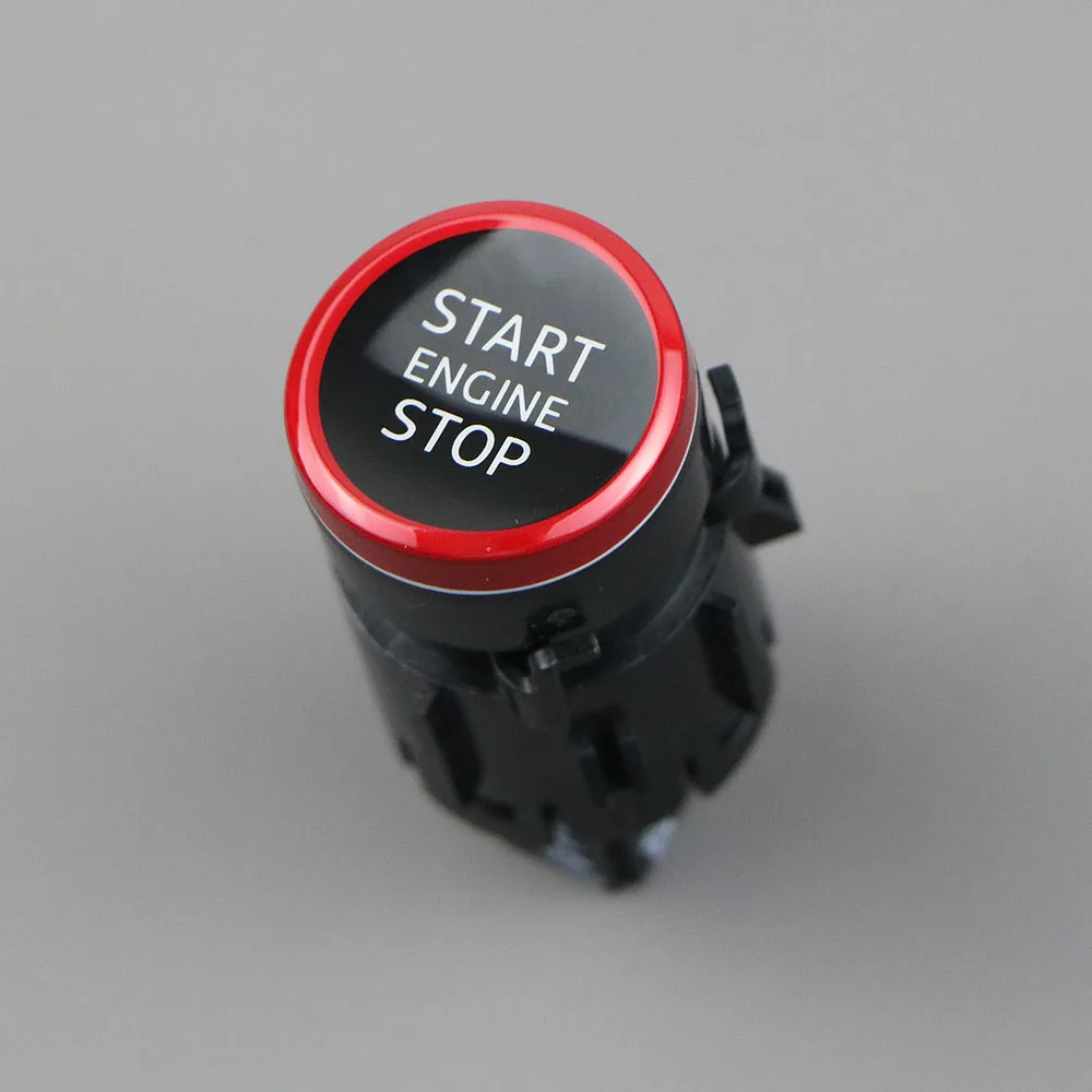 

Red Black Engine Start Stop Switch Button 4K1905217D For Audi A6 C8 A7 Sportback
