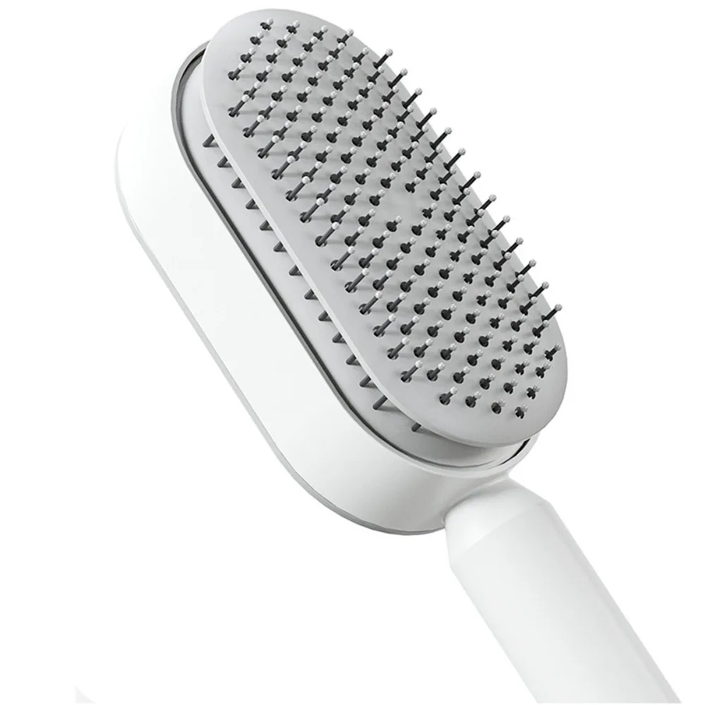 

One-key Self Cleaning Hair Brush Hair Loss Cleaning Hair Airbag Massage Scalp Comb Professional Detangling Anti-Static Hairbrush