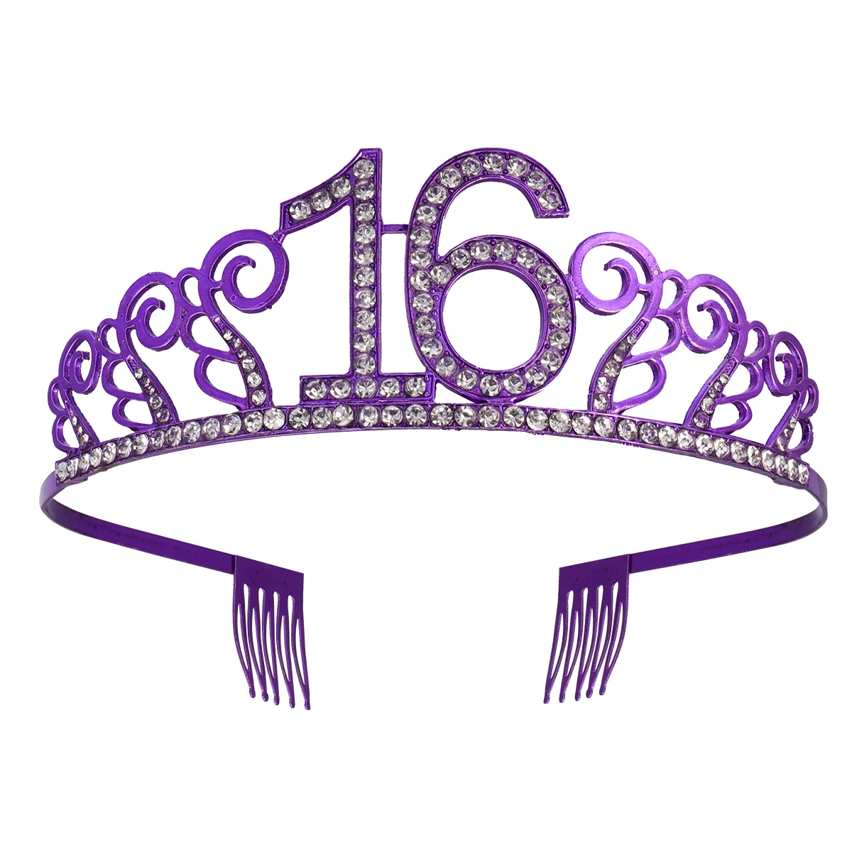 

Birthday Crown Hair Accessories Tiara for Women Headband Girls Accessory Cake Decoration Hairband